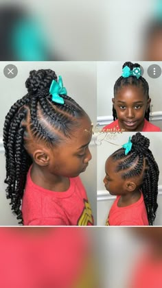 November Love, Toddler Braided Hairstyles, Feed Ins, Cute Toddler Hairstyles, Kids Braids, Lil Girl Hairstyles, Kid Braid Styles, Toddler Hairstyles Girl, Natural Hairstyles For Kids