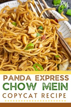 CHOW MEIN RECIPE Best Chow Mein Recipe, Homemade Chinese Food, Chow Mein Recipe, Lo Mein Recipes, Noodle Recipes Easy, Chicken Chow Mein, Mapo Tofu, Chinese Cooking Recipes, Copykat Recipes