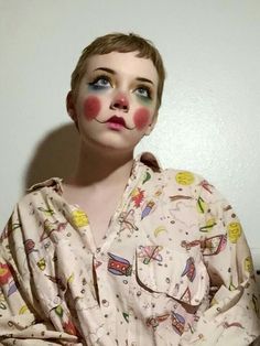 Cute Clown Makeup, Drag Make-up, Photographie Portrait Inspiration, Clown Makeup, Fantasy Makeup, 가을 패션, Girls Makeup