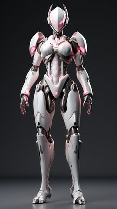 Mech Robot Suits, Robot Oc Fem, Robot Suit Concept Art, Mech Suit Design, Robot Suit Design, Robot Concept Art Design, Cyberpunk Robot Art, Female Sci Fi Armor, Sci Fi Female Character Design