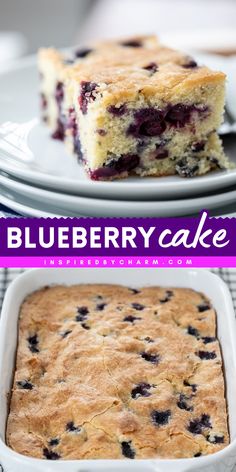 Here's a fun summer dessert that you'll want to have for breakfast! Light, moist, and loaded with fresh blueberries, this homemade cake is absolutely delicious. Save this blueberry cake recipe and enjoy this easy Labor Day party food! Easy Blueberry Cake Recipes, Easy Blueberry Cake Simple, Quick Blueberry Recipes, Cake Recipes Blueberry, Blueberry Ricotta Breakfast Cake, Ricotta Breakfast Cake, Easy Blueberry Cake, Homemade Blueberry Cake, Ricotta Breakfast