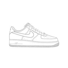 Air Force Tattoo, Nike Drawing, Nike Tattoo, Zapatillas Nike Air Force, Looks Adidas