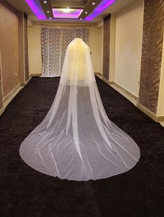 the veil is hanging down from the ceiling