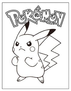 Coloriage  Pikachu - Pikachu - ピカチュウ  025  Coloring preschoolercoloringpages #adultcoloringpage🌐. Pikachu Drawing Easy, Pikachu Coloring, Pikachu Coloring Page, Ash Pikachu, Chibi Coloring Pages, Pikachu Drawing, Pikachu Pikachu, Easy Disney Drawings, Boy Coloring