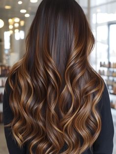 Caramel Balayage: Stunning Hair Inspiration for a Warm, Sun-Kissed Look Salted Caramel Hair Balayage, Warm Brown Hair Highlights, Warm Brown Balayage Caramel, Warm Balayage Brunettes, Brown Balayage Hair Caramel, Ombre Hair Caramel, Caramel Balayage Brunette, Caramel Balayage Hair, Brunette Or Blonde