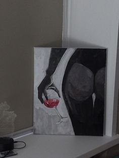 Malencholy Aesthetic, The Other Woman Art, Dark Feminine Art Painting, Body Aesthetics Women Painting, Black Background Painting Simple, Sillouttes Images Women, Crazy Drawing Ideas, Diy Painting For Boyfriend, Abstract Female Painting