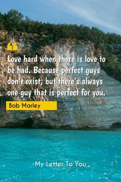 a quote from bob marley about love