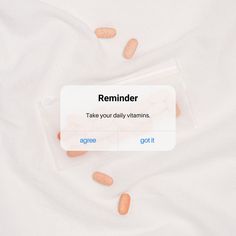 Take your daily vitamins :) Gym Supplements, Vision Board Images, Practicing Self Love, Vision Board Photos, Vision Board Goals, World Health Day, Daily Mood, Healthy Lifestyle Food