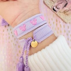 Lovely Purple Cotton Tassel Bracelet With Pink Embroidered Mouse Adjustable To Fit Sizes 6 Inches And Up Perfect Accessory For Your Next Disney Vacation This Is For One Bracelet Tags: Walt Disney World, Disneyland, Magic Kingdom, Aesthetic Disney Bracelet, Epcot, Animal Kingdom, Hollywood Studios, Cinderella Castle, Magic, Rapunzel, Mickey Mouse, Minnie Mouse, Disney Princess, Frozen, Anna And Elsa, Gift For Teen, Fireworks, Disney Resorts, Flower And Garden Festival, Ever After, Disney Springs, Cute Purple Friendship Bracelets, Cute Purple Friendship Bracelets As Gift, Cute Purple Friendship Bracelets For Gift, Adjustable Disney Style Bracelets, Cute Adjustable Purple Friendship Bracelets, Playful Purple Friendship Bracelets Gift, Playful Purple Friendship Bracelets As Gift, Cute Handmade Purple Friendship Bracelets, Magic Kingdom Aesthetic