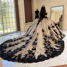 Black Quinceanera Dress Off The Shoulder Long Train Sweet 15 16 Yearls Birthday | eBay 16 Year Birthday, Black Quince Dress, Paris Quinceanera Theme, Black Quince Dresses, Burgundy Quinceanera Dresses, Quinceanera Dresses Black, Mexican Quinceanera Dresses, Quinceanera Themes Dresses, Black Quinceanera Dresses