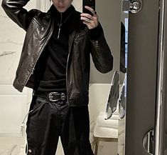 Goth Fashion Men, Rockstar Boyfriend, Rock Star Outfit, Boyfriend Outfit, Masculine Fashion, Boyfriend Jacket, Mens Casual Dress Outfits, Punk Outfits, Mens Casual Dress