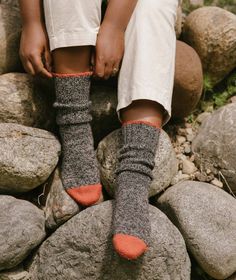 The Design "Superstar socks!" One more smart little sock joins our roster of basic sock patterns. With a super-easy short-row shaping method at the toe and heel, it’s easy to master, easy to remember, easy to start, and easy to finish. Worked from the toe up, these socks are started with a provisional cast-on—no seam at the toe! Introduced at the 2019 Puget Sound LYS Tour, we’ve had great fun playing with variations ever since. Strong and long-wearing, Lang Jawoll Superwash is just super in the