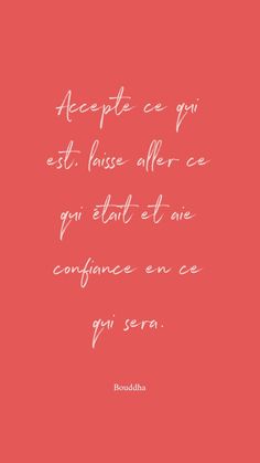 a red background with white writing on it and an image of the words in french