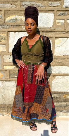 Earthy Girl Aesthetic, Afro Boho Fashion, Afro Boho, Finding Style