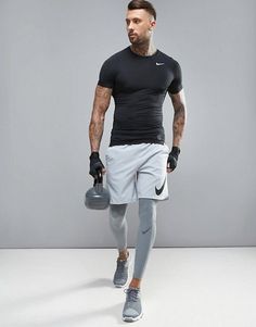 Sport Outfits Men Gym, Gym Fashion Men's, Workout Outfits Men, Men Gym Outfit, Mens Gym Outfits, Mens Gym Wear, Mens Running Clothes, Running Outfit Men, Men Gym Wear