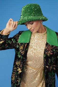 Top off your looks with a statement with this sparkling, sequin bucket hat. Available in a variety of colours!  12% Elastane 29% Bamboo 59% Viscose Season Outfits, Faux Fur Bag, Fur Gloves, Dopamine Dressing, Leather Coat Jacket, Fur Headband, Faux Fur Hat, Hair Bobbles, Faux Fur Scarves