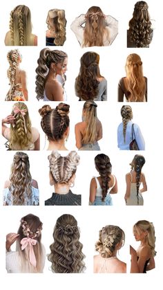 Weekly Hairstyles, Hair Inspp, Game Day Hairstyles, Summer Hacks, Aesthetic Hairstyles, Simple Hairstyles, Spring Hair