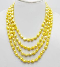 WELCOME TO OUR STORE 7-9mm Baroque Natural Yellow pearl Necklace for Women Jewelry Sweater Long Necklace 80'' nec6451 Description: Stuff: 7-9mm Baroque Natural Yellow pearl Necklace for Women Jewelry Sweater Long Necklace 80'' nec6451 Length /size :  80'' / 7-9mm Shape/ Color : Baroque / Yellow S/N: nec6451 Condition: New, Never Wear Similar Item click here for detail!-->more Multicolor Necklace nec5805 -->80" Pink Baroque pearl nec1641-->80" White Baroque pearl nec6357 -->80'' Red pearl Necklac Orange Pearl Necklace, Red Pearl Necklace, Pink Baroque, Pearl Baroque, Multicolor Necklace, Red Pearl, Yellow Pearl, Whimsical Halloween, Women Necklace