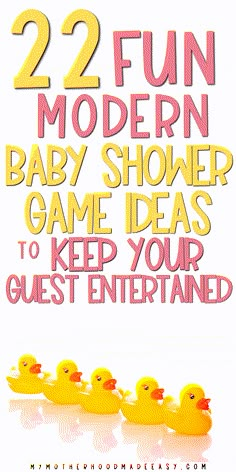 the 22 fun modern baby shower game ideas to keep your guests entertained