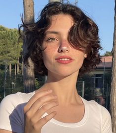 Really Short Hair, Wavy Haircuts, Hair Inspiration Short, Penteado Cabelo Curto, Cute Hairstyles For Short Hair, Short Hair Haircuts, Cut My Hair, Work Week