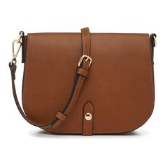 Kelly & Katie-Saddle Crossbody Bag Upgrade your everyday accessories with a classic. The Saddle crossbody bag from Kelly & Katie features a simple silhouette, complete in a neutral hue that makes it easy to style. Classic Dark Tan Shoulder Bag With Adjustable Strap, Classic Dark Tan Crossbody Shoulder Bag, Versatile Brown Crossbody Saddle Bag, Fall Purse Trends, Saddle Crossbody Bag, 2024 Wardrobe, Brown Crossbody Purse, Purse Outfit, Purse Trends