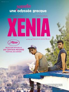 the movie poster for xena starring two men sitting on surfboards