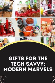 gifts for the tech savvy modern marvels cover image with text overlay