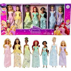 disney princess dolls are in the box