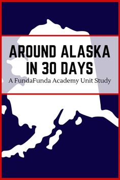 the cover of around alaska in 30 days, with an image of a map on it