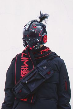 ArtStation - Ming, Abrar Khan Style Cyberpunk, Kore Ulzzang, Art Cyberpunk, Mask Hair, Arte Robot, Cyberpunk Aesthetic, Soyut Sanat Tabloları