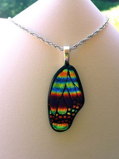 $25.00 Etched Dichroic Butterfly Pendant by jamiewhite88 on Etsy Jamie White, I Feel Pretty, Etching, Quartz Crystal, Jewelry Making