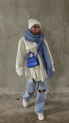 K Fashion, Double Denim, Looks Street Style, Outfits Fall, Outfits Winter