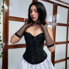 This type of corset is the true representation of what combines the sexiness with the vintage. It is a piece that is full of details such as floral print, lace, front buckles and it truly depicts the corsets worn by the dancers. It can be styled with a mini skirt, shorts, or worn as a piece of lingerie. Wearing this corset adds a lot of confidence and empowerment and gives a special accent to the entire outfit, whichever way it is styled.? 
 
Material:90% Polyester 10% Spandex 
Color:BLACK,WHITE Bridal Dance, Corset Bustier, Skirt Shorts, Le Port, Shorts Style, Bustiers, Black White Red, Wedding Bridal, Dancer