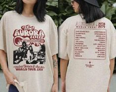 The Aura T-shirt, Journey Band Shirt Freedom Tour T Shirt Journey Band, Book Merch, Vintage Daisy, Sydney City, Daisy Jones, Tour Merch, Band Shirt, Concert Tshirts, Band Shirts