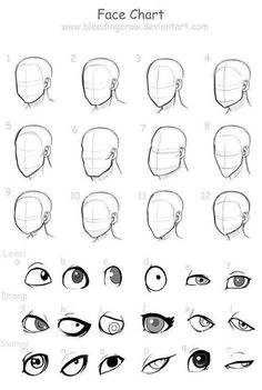 how to draw anime eyes step by step