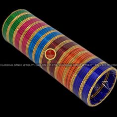 Classical Dance Jewelry BANGLES | BELTS Glass Bangles, Dance Jewelry