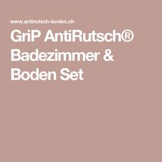 GriP AntiRutsch® Badezimmer & Boden Set Pool