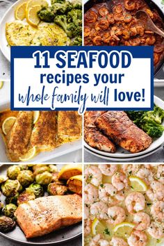 seafood is one of the most popular dishes in this family's cookbook, which includes