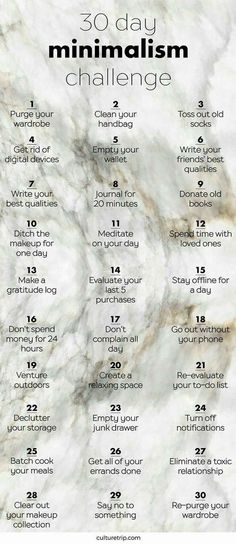 Minimalist Challenge, Gibbs Rules, Minimalism Challenge, Minimalist Lifestyle, 30 Day Challenge, Minimalist Living, Less Is More, Simple Living, The Words