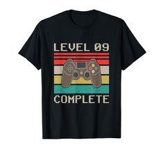 a t - shirt that says level 89 complete with a video game controller on it