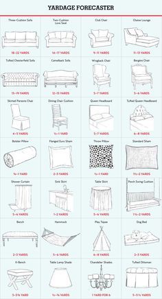 an image of various types of sofas and chairs in different styles, sizes and colors