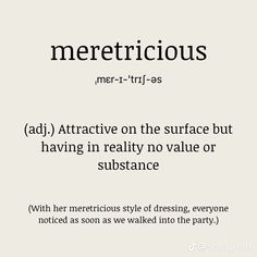 the words merricious are written in black and white