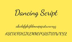 the font and numbers are in black on a yellow background, with an image of a dancer