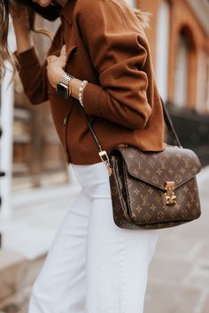 Today, I’m sharing my autumn/winter wishlist with you to talk about some of the things I have my eye on for the season. If you’re in need of some holiday wishlist inspiration, this post is for you! Lv Crossbody Bag, Brown Leather Ballet Flats, Winter Wishlist, Alyson Haley, Holiday Wishlist, Best Tan, Louis Vuitton Handbag, What In My Bag, Fancy Bags