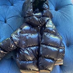 Kid’s, Burberry Puffer Jacket Burberry Puffer Jacket, Burberry Puffer, Burberry Jacket, Kids Coats, Kids Jacket, Puffer Jacket, Burberry, Puffer, Color Blue