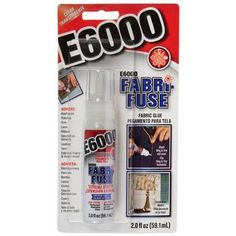 the egoo fabric and fuse adhesive is packaged in a plastic package