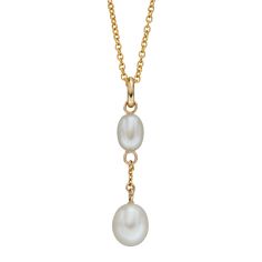 9ct yellow gold freshwater pearl tier drop pendant Calm Energy, Natural Balance, Freshwater Pearl Jewelry, Pearl Details, Gold Pearl Necklace, Kids Earrings, Fresh Water Pearls, Fresh Water Pearl, Water Pearls