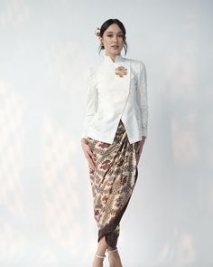 Yasmin Napper, Batik Kombinasi, Batik Modern, Gamis Dress