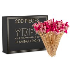 pink and red flowers are in front of a black box with the words ypdp on it