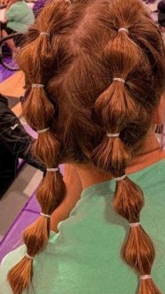 Volleyball Hair, Basketball Hairstyles, Competition Hair, Softball Hairstyles